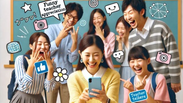 【SNSで人気】先生への面白メッセージ実例