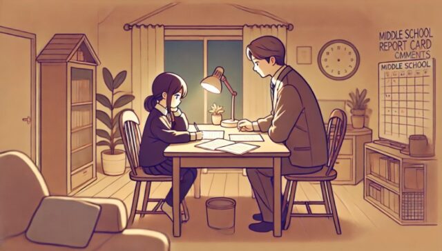 【中学生】通知表に書く「保護者コメント」例文まとめ｜学年別・テンプレ・注意点も解説！