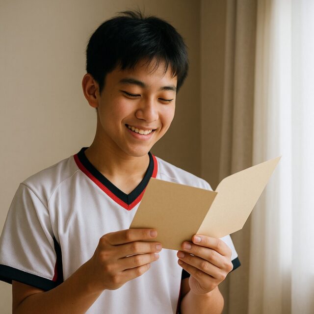 部活引退の子どもへ親から贈るメッセージ例文集|心に残る言葉の伝え方と書き方