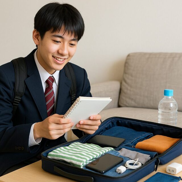 高校生の修学旅行で「持っていけばよかった」を防ぐ完全ガイド｜忘れがちな便利グッズと後悔しない持ち物一覧