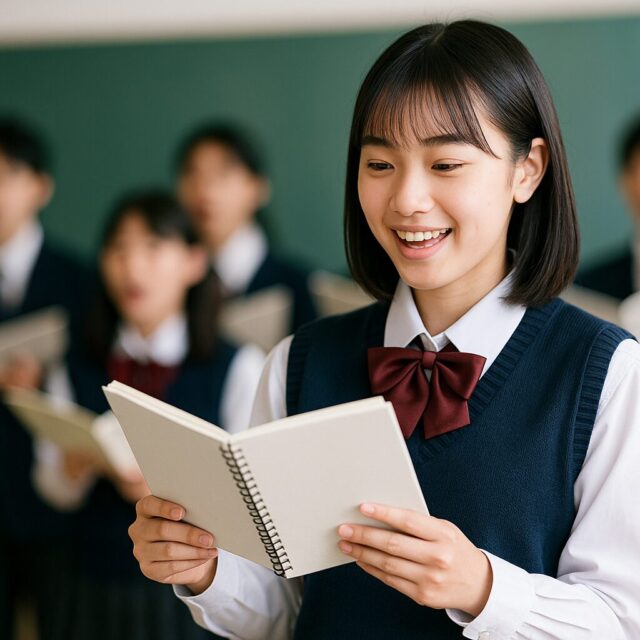 合唱コンクールのスローガンに使える英語フレーズ集｜高校生向けに意味つきで紹介